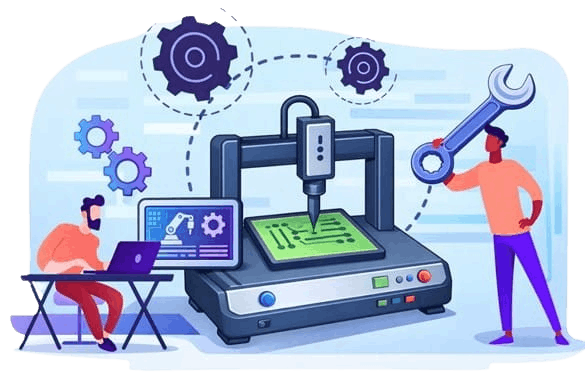 Customizable automatic soldering robot platform